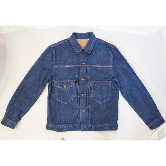 Levi's Mens Rare Limited Edition Type II Denim Chore Repro Jacket XL - Picture 8 of 10